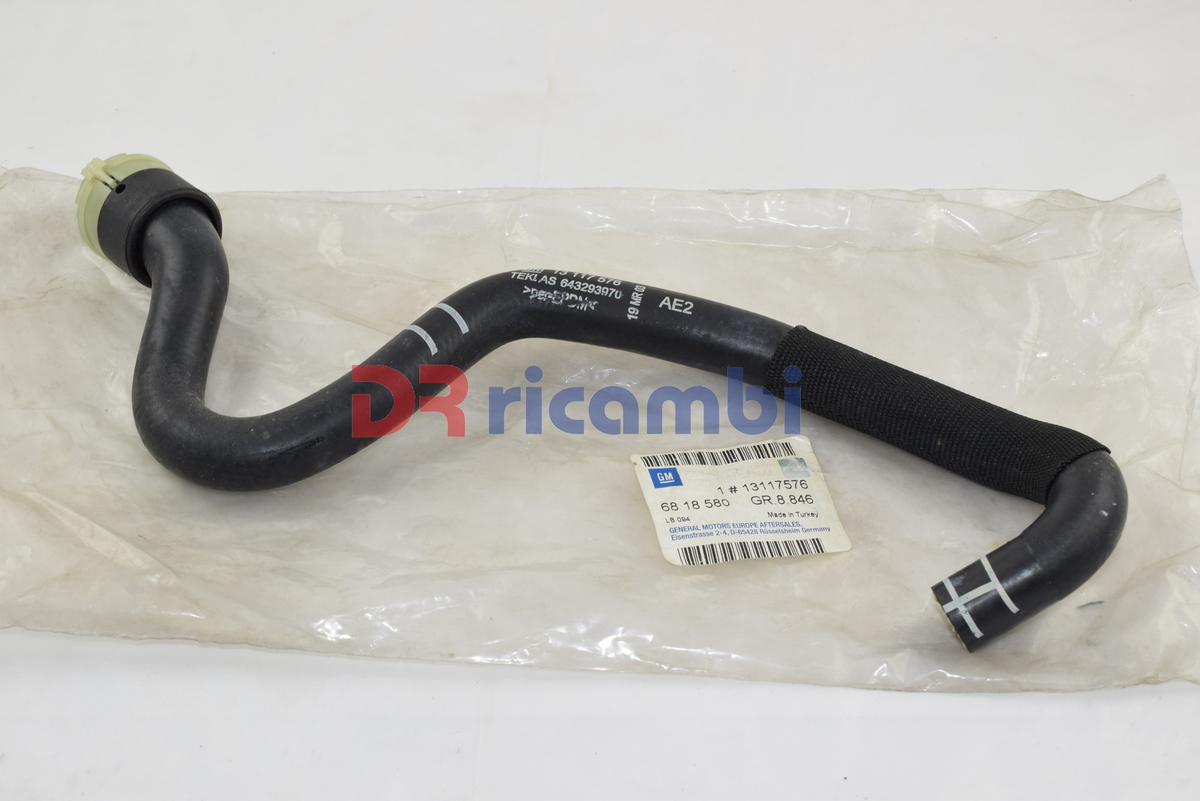 TUBO CONDOTTO MANICOTTO USCITA ACQUA OPEL ASTRA H - OPEL 6818580 13117576