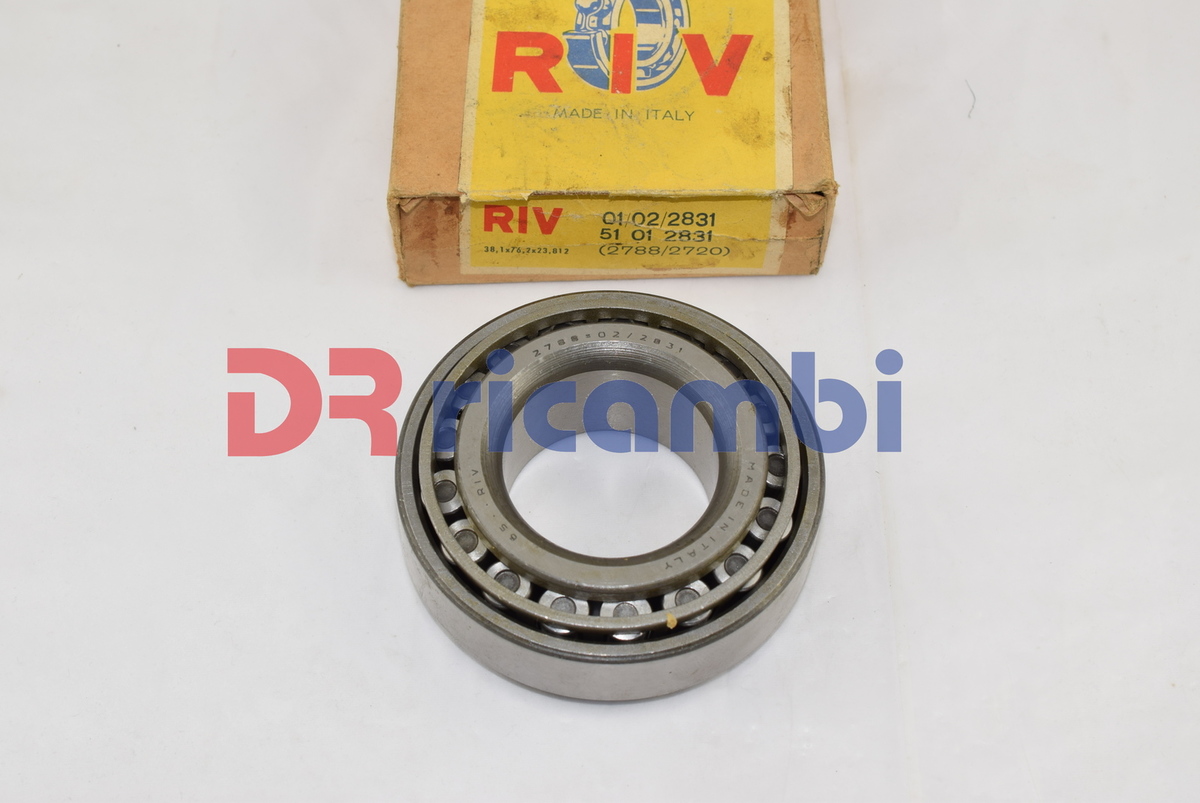 CUSCINETTO A RULLI CONICI DIFF.  PER ALFA RIV 01/02/2831 2788/2720 38.1x76.2x24