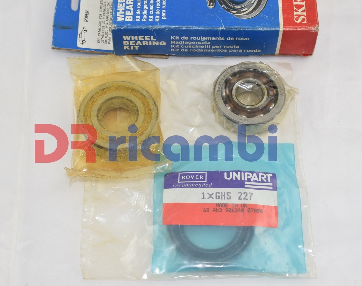 KIT CUSCINETTI RUOTA ANTERIORE ROVER - SKF VKBA747 - 39LJT25 SKF 73003  BEP