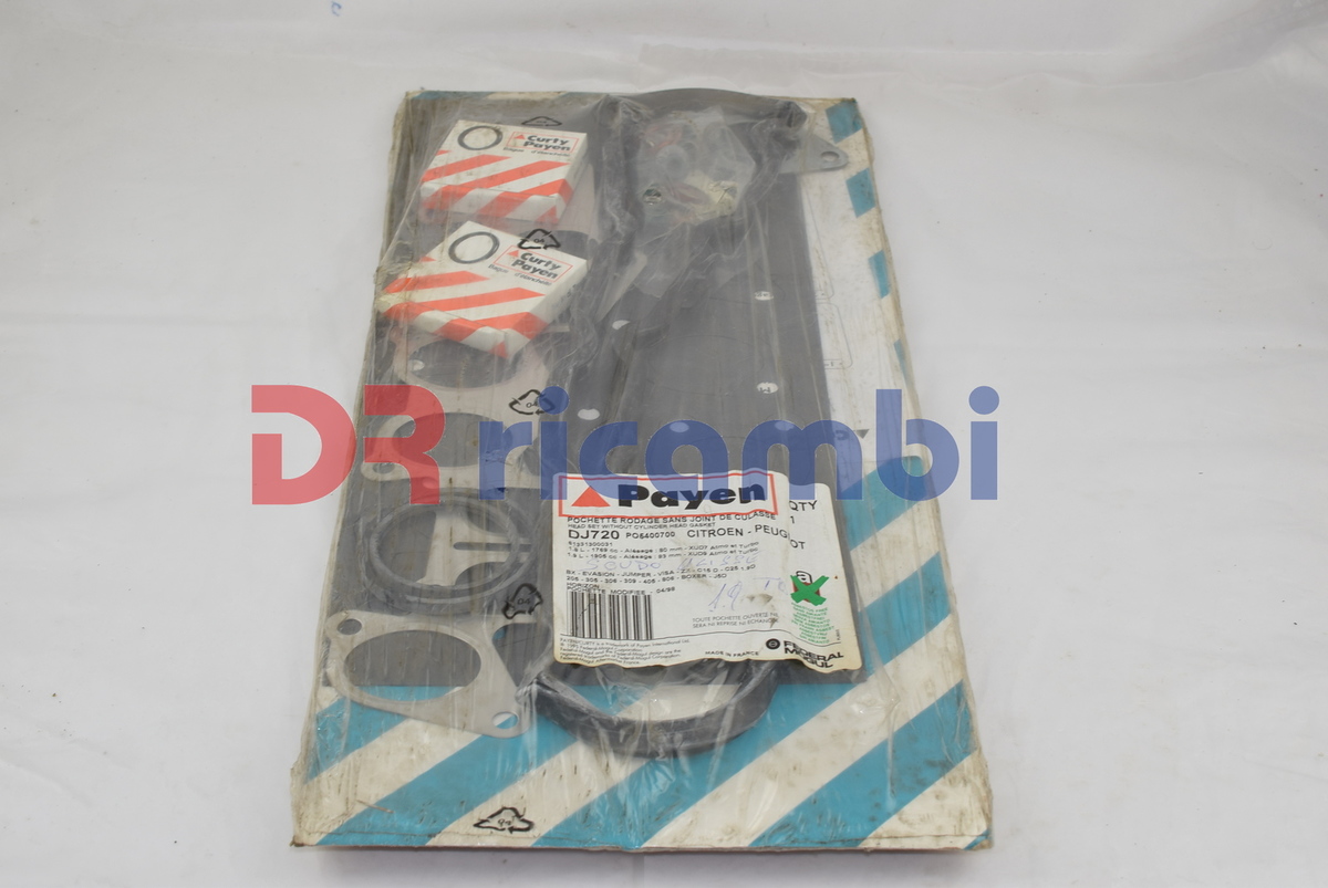 SERIE GUARNIZIONE TESTATA CITROEN BX PEUGEOT 205 306 405 - PAYEN DJ720