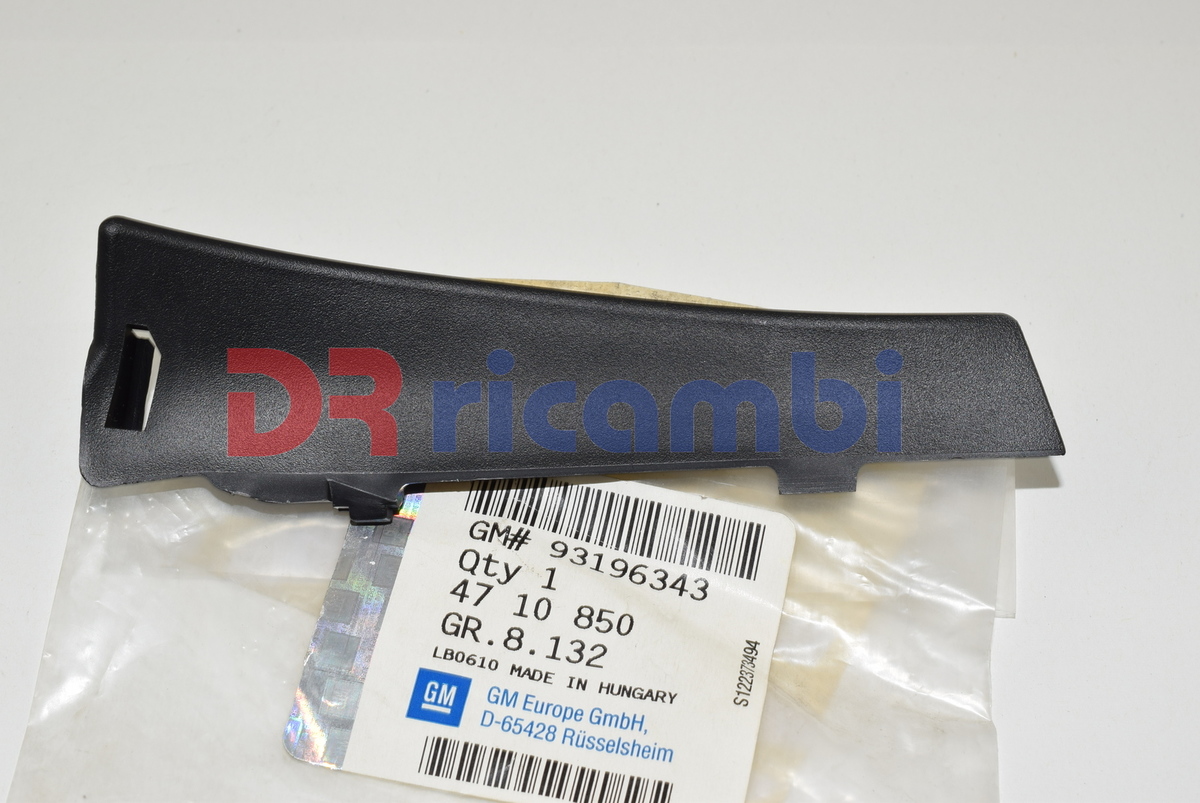 MODANATURA COPERTURA DEFLETTORE SUPERIORE DX NERO OPEL AGILA B - OPEL 4710850