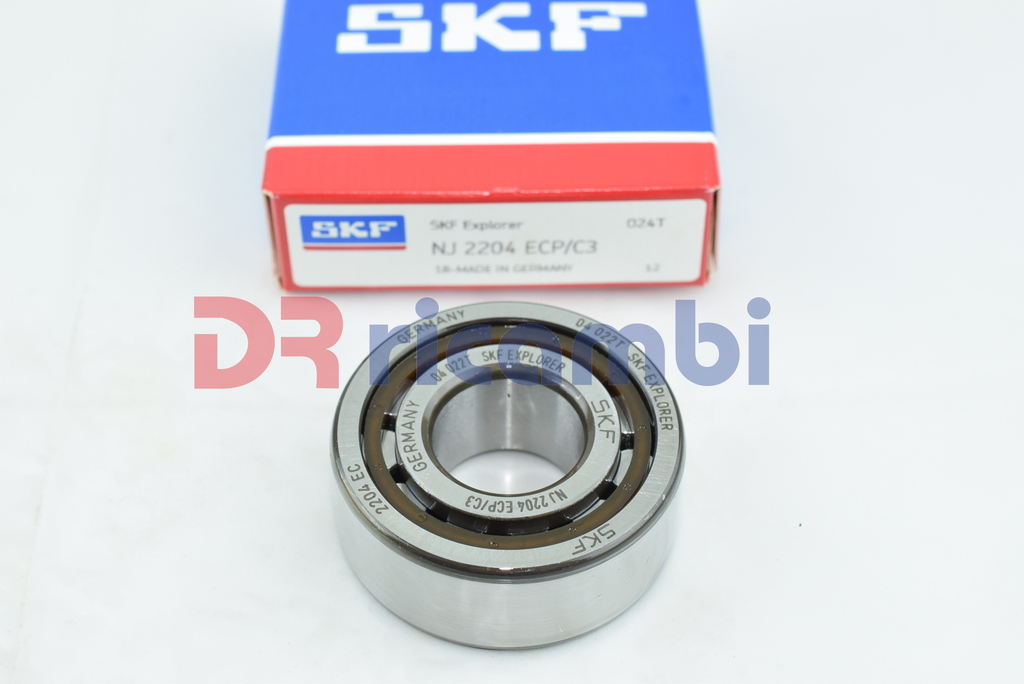 CUSCINETTO CAMBIO FIAT UNO PANDA SKF NJ2204ECP/C3 FIAT 7540737 4375697  20x47x18