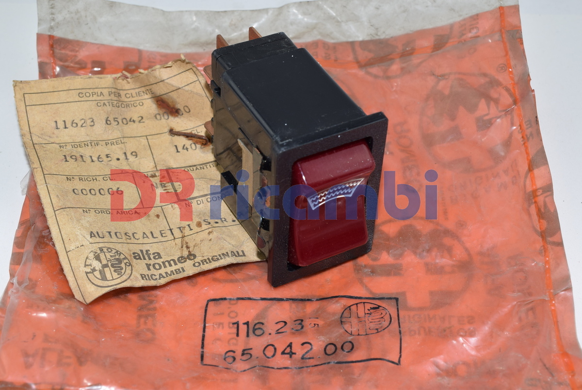 INTERRUTTORE LUNOTTO TERMICO ALFA ROMEO ALFETTA D'EPOCA - ALFA ROMEO 60727144