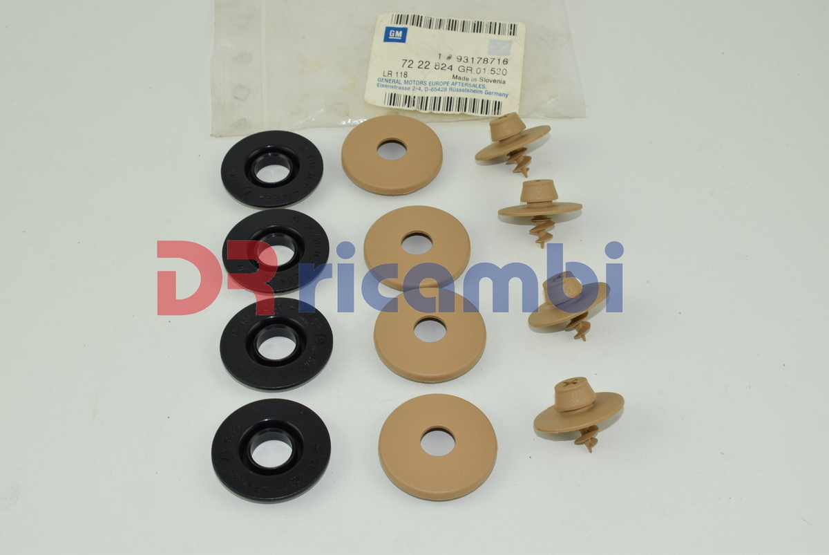 SERIE GRAFFE SUP TAPPETINI BEIGE OPEL CORSA MERIVA ASTRA OPEL 7222824