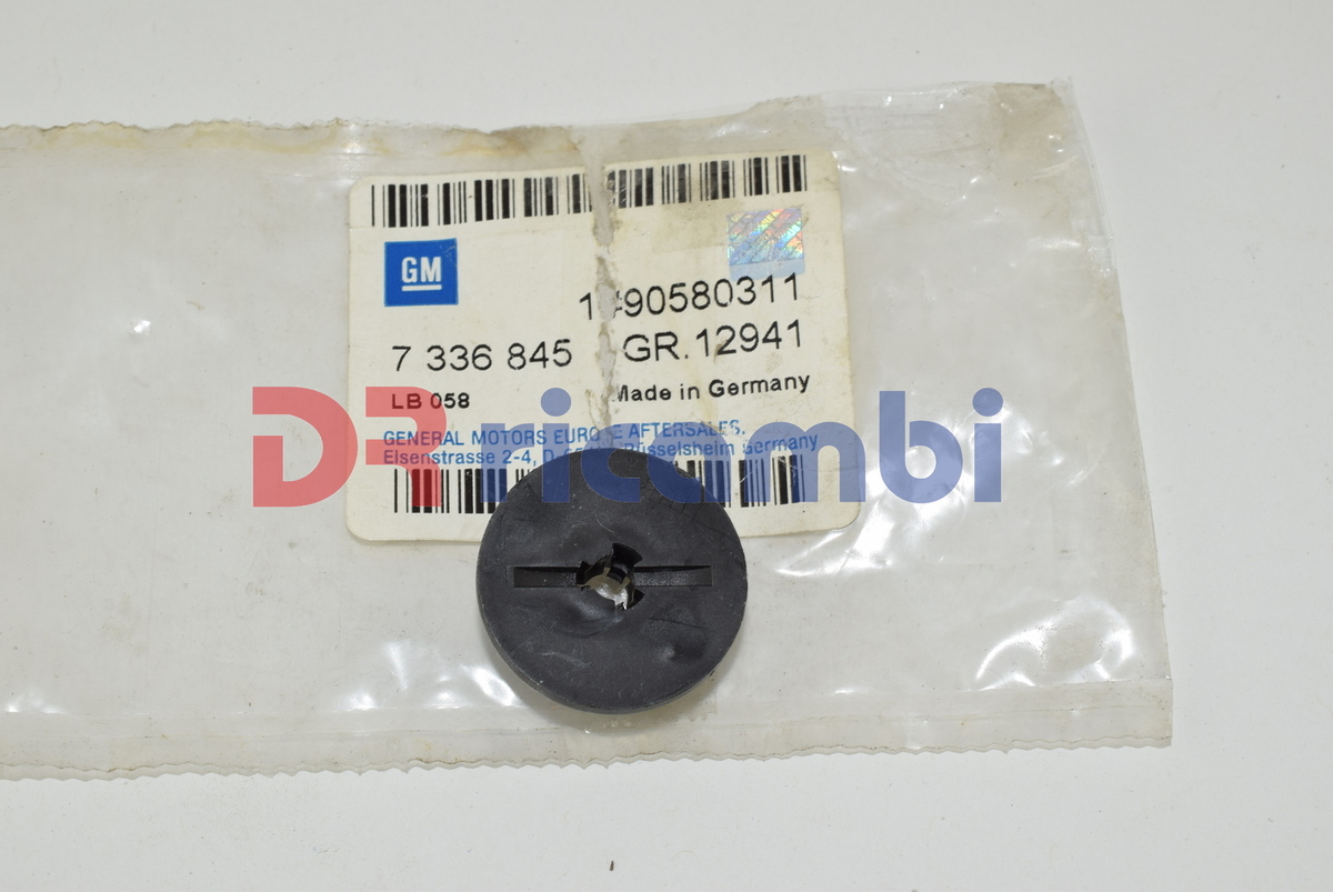 TAPPO ABBELLIMENTO OPEL GM NERO OPEL 7336845 - GM 90580311