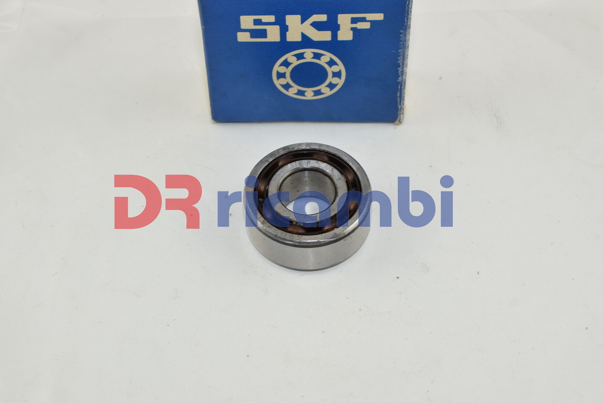 CUSCINETTO A DUE FILE DI SFERE GABBIA IN POLIAMMIDE SKF 4202ATN9 - D. 15x35x14