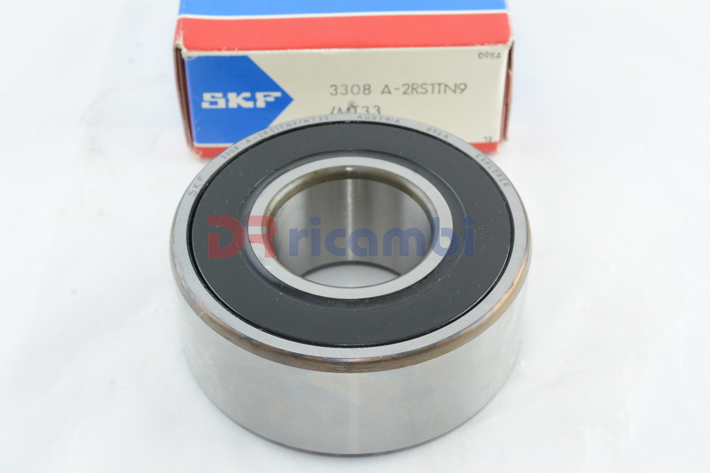 CUSCINETTO RIGIDO A DUE CORONE DI SFERE CHIUSO SKF 3308A-2RS1TN9/MT33