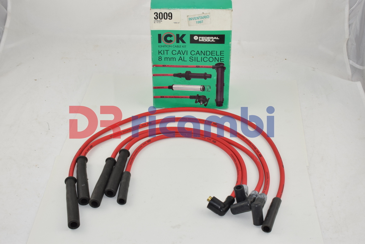 CAVI CANDELE CITROEN BX 1.9 GTI 86-87 D. 8 mm ICK 3009