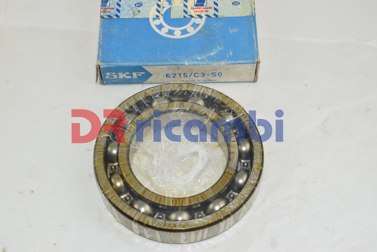 CUSCINETTO RIGIDO A SFERE CAMBIO FIAT IVECO OM SKF 6215/C3-S0 - D. 75x130x25