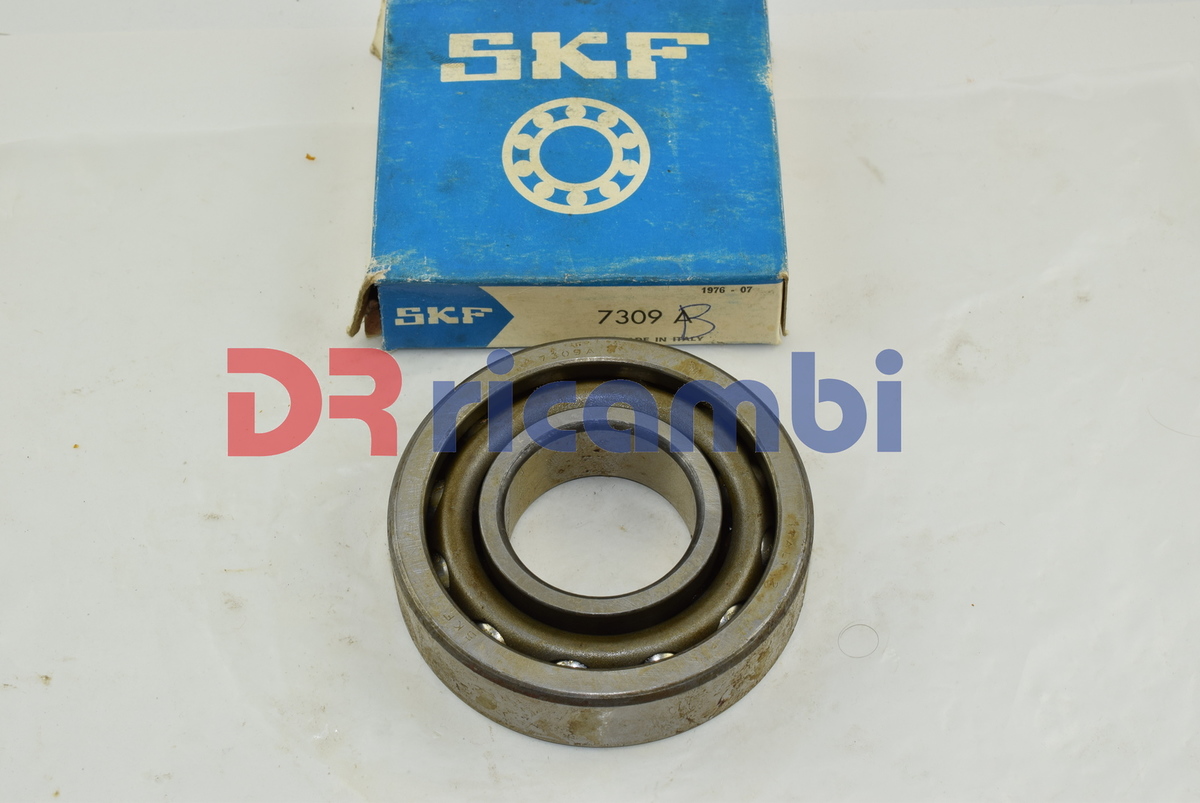 CUSCINETTO A SFERE A CONTATTO OBLIQUO GABBIA IN ACCIAIO SKF 7309 A  D. 45x100x25