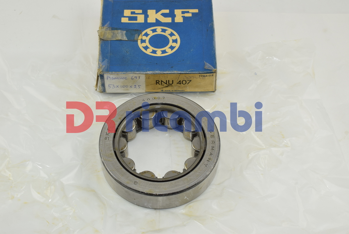 CUSCINETTO DIFFERENZIALE PIGNONE FIAT 690N3 691 N4 SKF RNU407 - D. 53x100x25