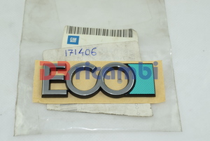 [171406] LOGO FREGIO SIGLA MODELLO OPEL CORSA B &quot; ECO &quot; OPEL 171406 - GM 90540195