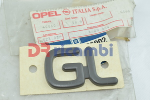 [129454] LOGO EMBLEMA LETTERA SIGLA FREGIO POSTERIORE OPEL 129454 90196902