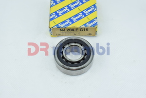 [NJ204EG15] CUSCINETTO CAMBIO A RULLI CILINDRICI SNR NJ204EG15 FIAT BMW RENAULT D. 20x47x14