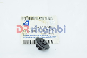 [90569404] FERMO CLIP FISSAGGIO TARGA POSTERIORE OPEL VECTRA ASTRA ZAFIRA CORSA - 90569404