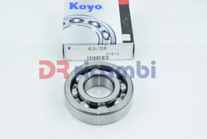 [63/28] CUSCINETTO A SFERE PER HONDA KOYO 63/28 91001-KC6-961 910001-KY7-003 D. 28x68x18