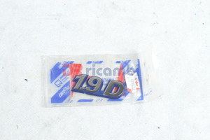 [7775609] LOGO FREGIO SIGLA MODELLO TARGHETTA SCRITTA POST &quot; 1.9 D &quot; FIAT TEMPRA 7775609