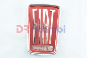 [DR 1382] LOGO SCRITTA  MODELLO FREGIO &quot;FIAT&quot; AUTOCARRO D'EPOCA ALTEZZA 136 mm - DR 1382