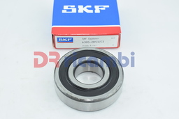 [6305-2RS1/C3] CUSCINETTO A SFERE RIGIDO CHIUSO ENTRAMBI I LATI SKF 6305-2RS1/C3  - D. 62x25x17