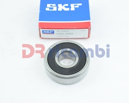 [6303-2RSH] CUSCINETTO RIGIDO A UNA CORONA DI SFERE   SKF 6303-2RS1  6303 2RSH - D. 17x47x14