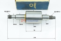 [615044] CUSCINETTO PER POMPA ACQUA AUTOCARRI DELL' EPOCA FIAT OM 643 SKF 615044