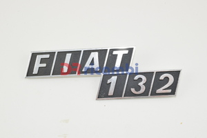 [DR0442] LOGO FREGIO SIGLA MODELLO &quot; FIAT 132 &quot; DR0442