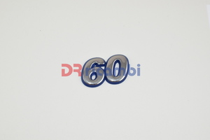 [DR0446] LOGO FREGIO SIGLA MODELLO FIAT &quot; 60 &quot; DR0446