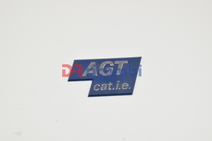 [DR0458] LOGO FREGIO SIGLA MODELLO FIAT &quot; AGT CAT. I. E. &quot; DR0458