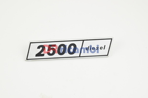 [DR0491] LOGO FREGIO SIGLA MODELLO FIAT &quot; 2500 DIESEL &quot; DR0491