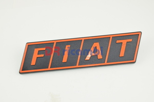 [DR0493] LOGO FREGIO SIGLA MODELLO FIAT AUTOCARRO ROSSA &quot; FIAT  &quot; DR0493