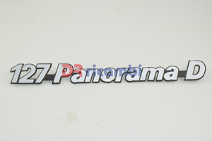 [DR0499] LOGO FREGIO SIGLA MODELLO FIAT &quot; 127 PANORAMA D &quot; DR0499