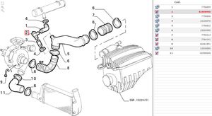 [82468490] VALVOLA PER ALIMENTAZIONE CARBURANTE FIAT COUPE LANCIA DEDRA KAPPA 82468490