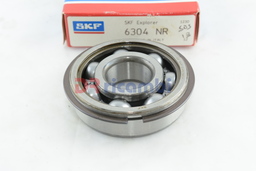 [6304NR] CUSCINETTO A SFERE APERTO CON SEDE PER ANELLO ELASTICO SKF 6304NR  - D. 20x52x15