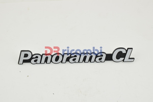 [DR0871] LOGO FREGIO SIGLA MODELLO FIAT 131 &quot; PANORAMA CL &quot; IN METALLO DR0871