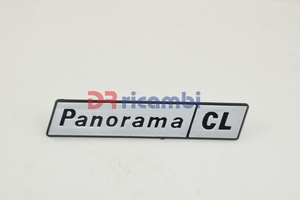 [DR0877] LOGO FREGIO SIGLA MODELLO FIAT &quot; PANORAMA CL &quot; IN PLASTICA DR0877