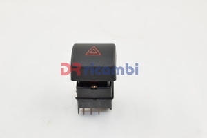 [DR0976] INTERRUTTORE EMERGENZA QUATTRO 4 FRECCE FIAT LANCIA ALFA ROMEO DR0976