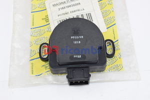 [215810030205] POTENZIOMETRO SENSORE ANGOLO FARFALLA FIAT CROMA LANCIA THEMA  PF02 215810030205