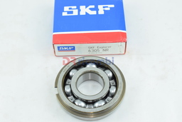 [6305NR] CUSCINETTO A SFERE CAMBIO CON SEDE PER ANELLO ELASTICO SKF 6305NR - D. 25x62x17